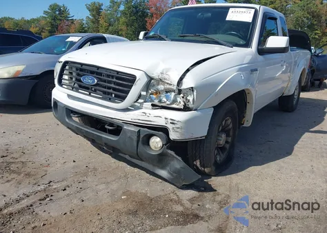 2009 Ford Ranger Fx4 Off-Road/Sport/Xlt z USA, uszkodzony, nr VIN 1FTZR45E29PA33031